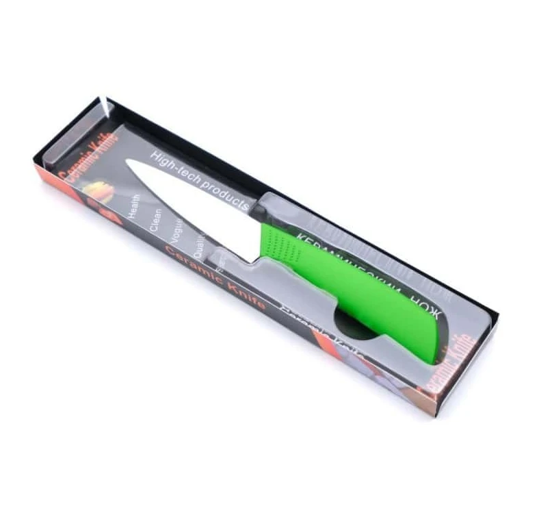 Cutit bucatarie ceramic cu coada pvc 23cm WEI A-02319